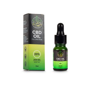 Huile de CBD 20 % 2000 mg