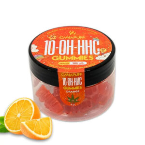 Bonbons gélifiés CanaPuff 10-OH à l'orange