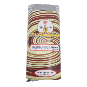 Barre chocolatée Dr. Feelgood – Caramel Café Croquant