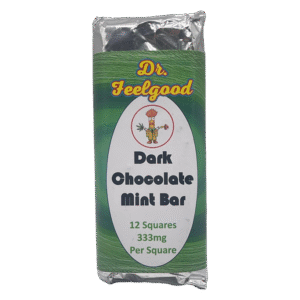 Barre de chocolat noir à la menthe Dr. Feelgood