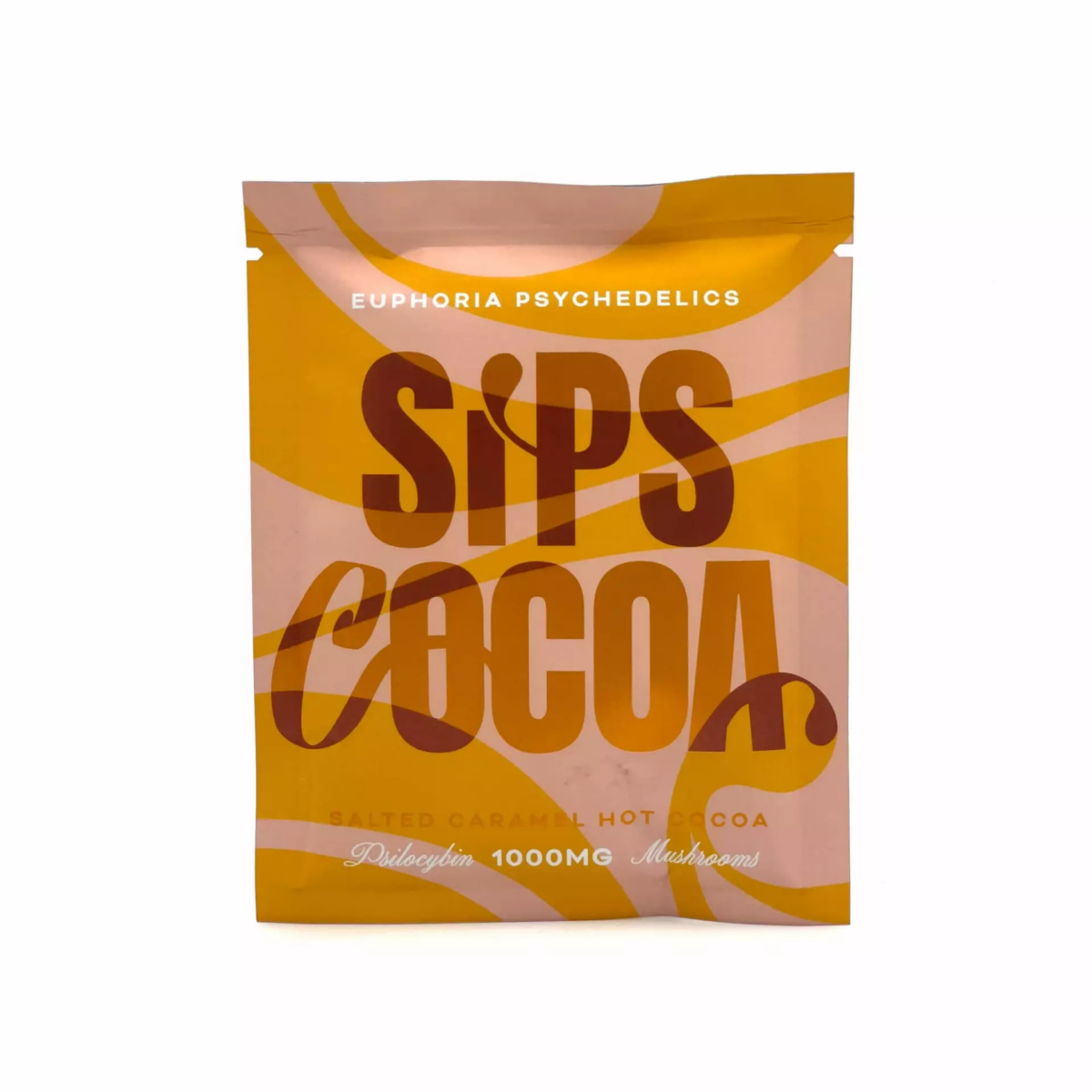 Euphoria Psychedelics – Chocolat chaud au caramel salé et à la psilocybine