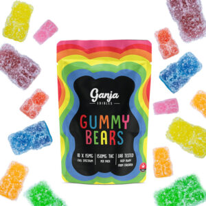 Ganja – Oursons gélifiés acidulés aux saveurs assorties
