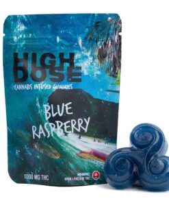 Forte dose – Bonbons gélifiés à la framboise bleue