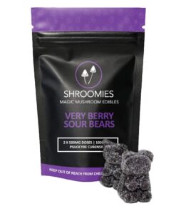 Shroomies – Oursons gélifiés très acidulés aux baies