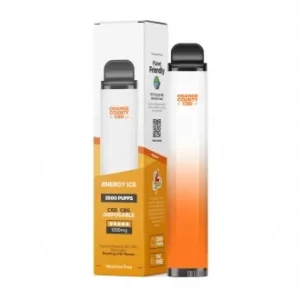 Stylo vaporisateur Energy Ice XL 1000 mg CBD + CBG (prêt à l'emploi)