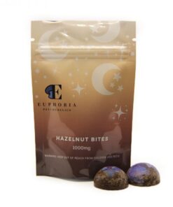 Euphoria Psychedelics – Bouchées de chocolat aux noisettes