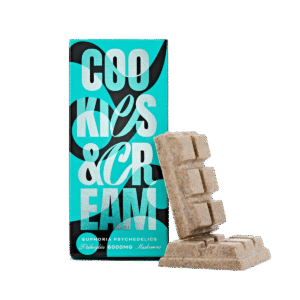 Euphoria Psychedelics – Barre de psilocybine Cookies & Cream
