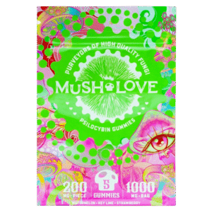 Mush Love – Bonbons gélifiés à la pastèque, au citron vert et à la fraise