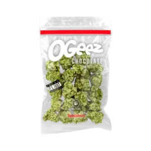 Chocolat en forme de cannabis, 1 paquet de spéculoos (35 g)