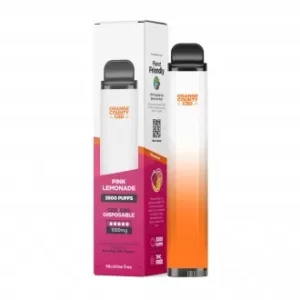 Stylo vaporisateur Pink Lemonade XL 1000 mg CBD + CBG (prêt à l'emploi)