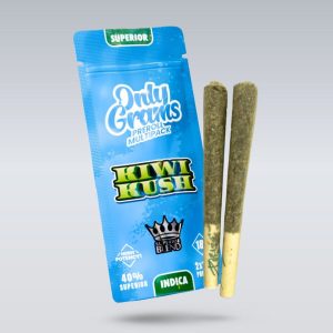 Pré-roulés de qualité supérieure 40 % – Kiwi Kush 3 g