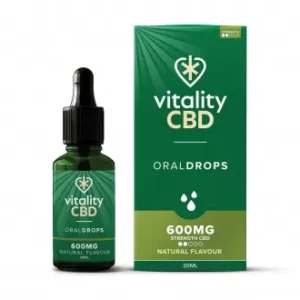 Gouttes orales de CBD, arôme naturel, 30 ml